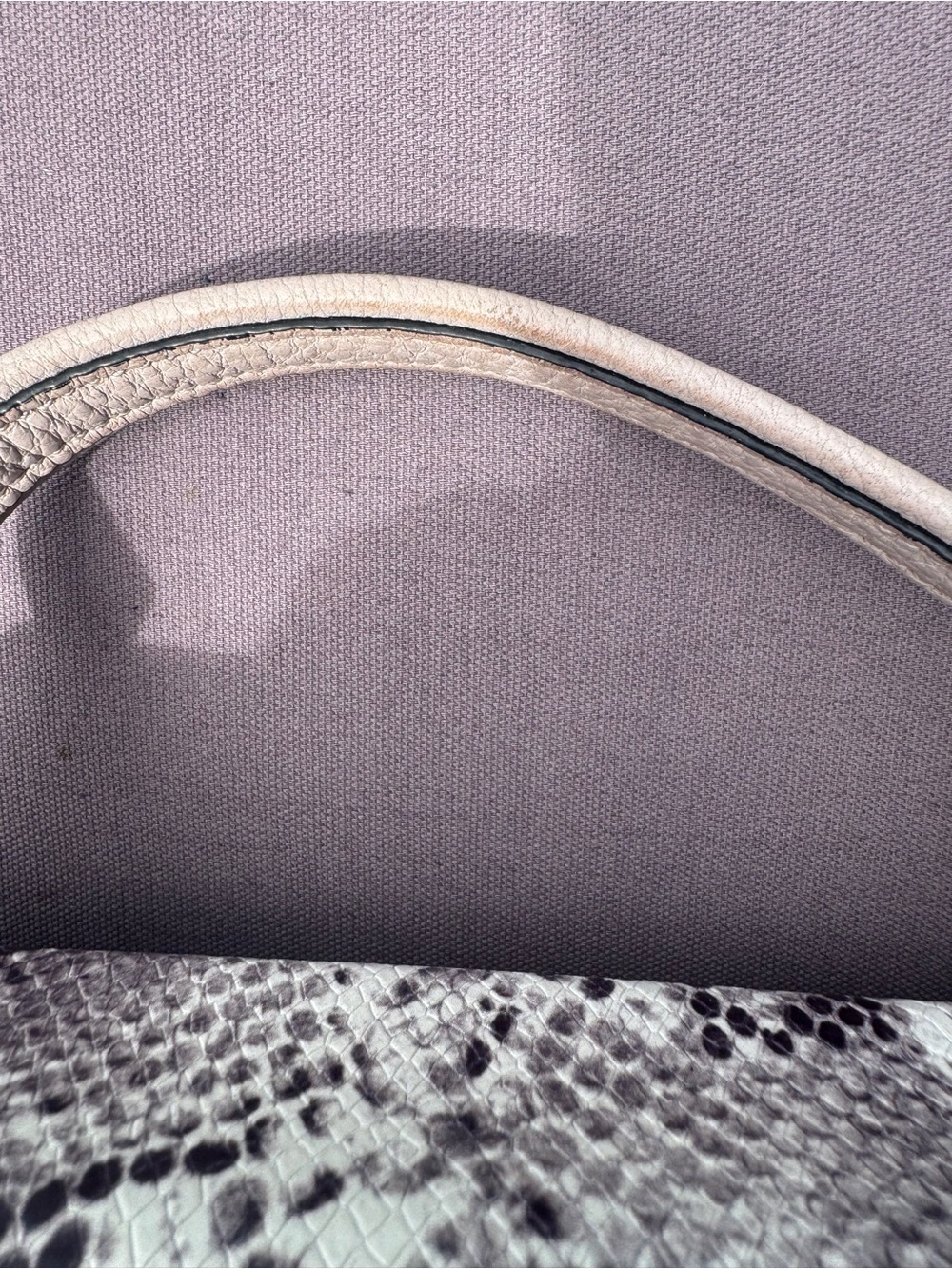 Kate Spade Magnolia Park Exotic Large Laurel Satchel Snake Suede Leather Bag
EUC - Picture 3 of 16